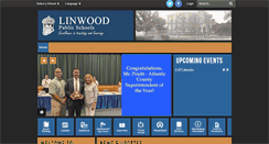Desktop Screenshot of linwoodschools.org